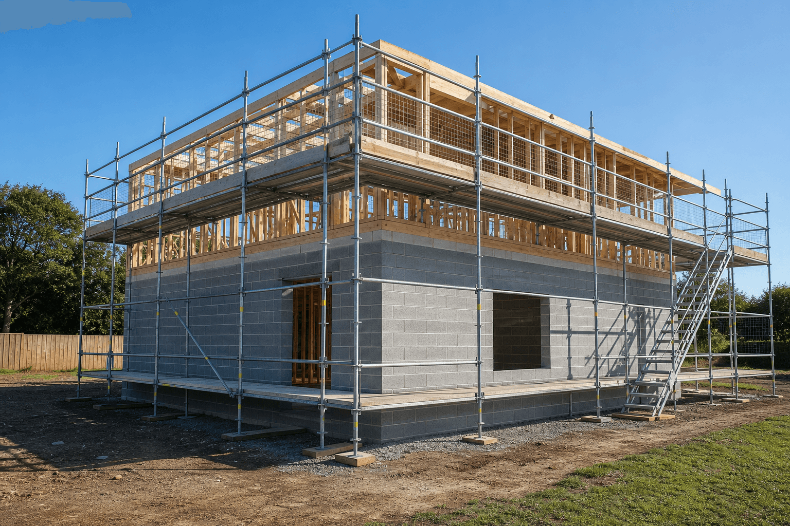 Blocklaying corner detail