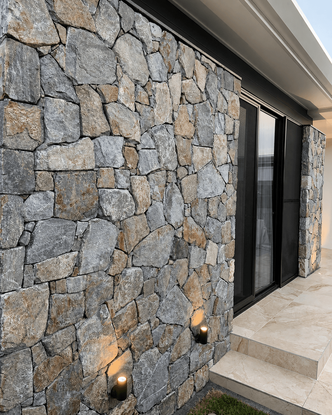 Stone Veneer masonry project